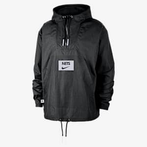 Brooklyn Nets Club Courtside Men's Nike NBA Anorak. Nike.com